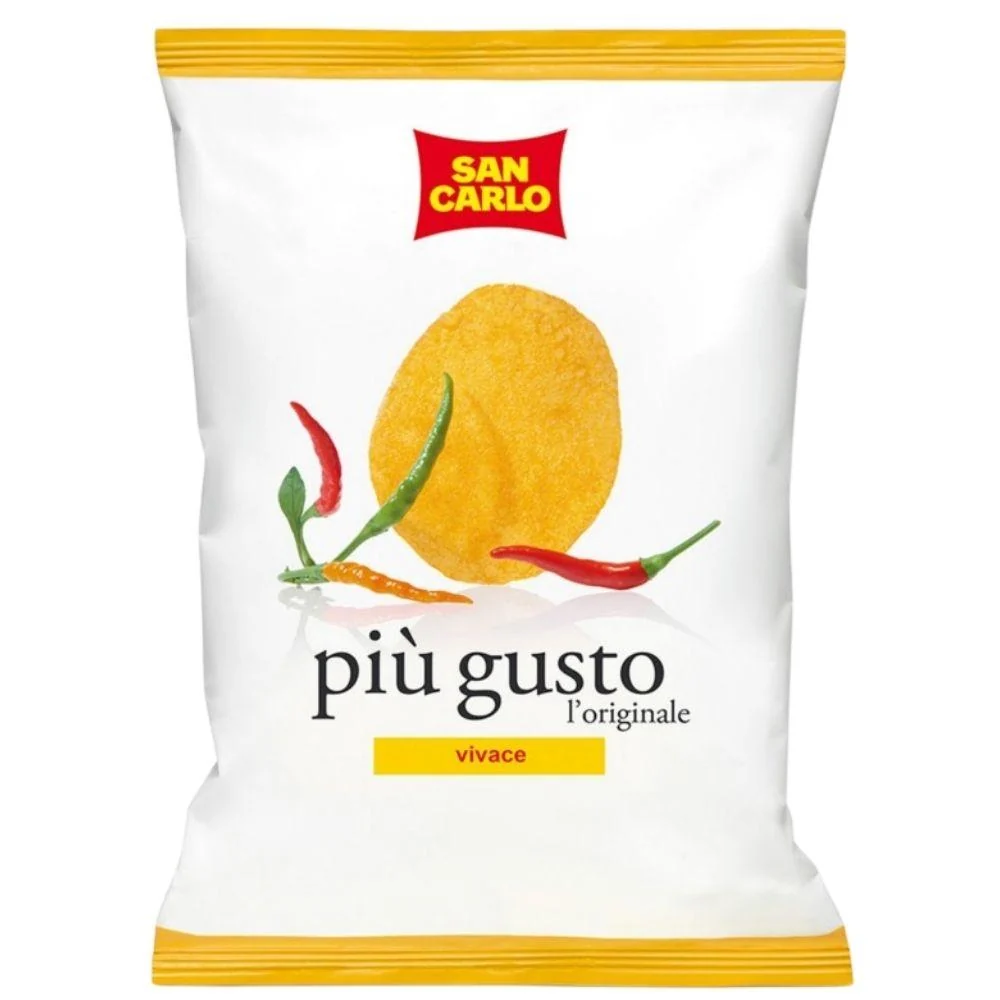 San Carlo più Gusto Vivace, čips s okusom paprike od 50g