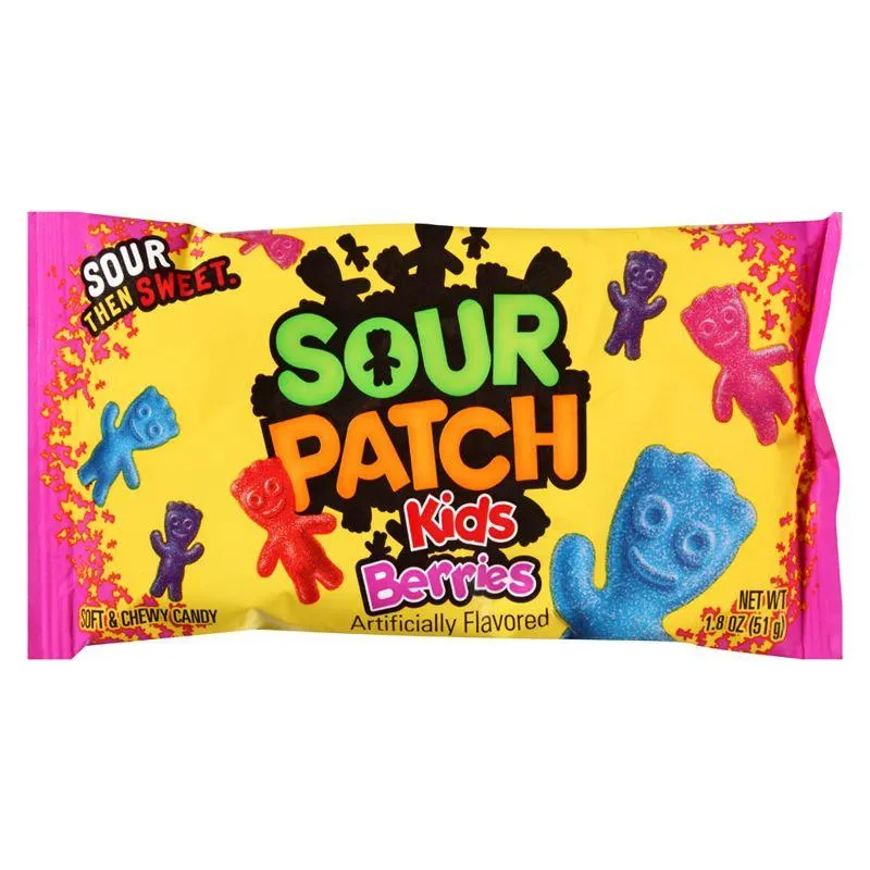 Sour Patch Kids Berries, gumeni bomboni s okusom šumskog voć od 51g