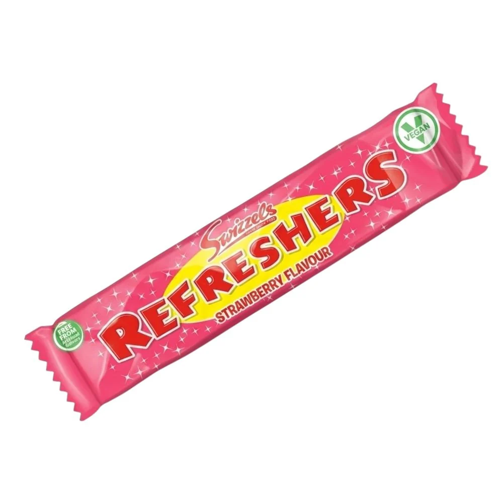 Swizzels Refreshers Strawberry, bombon s okusom jagode od 18 g