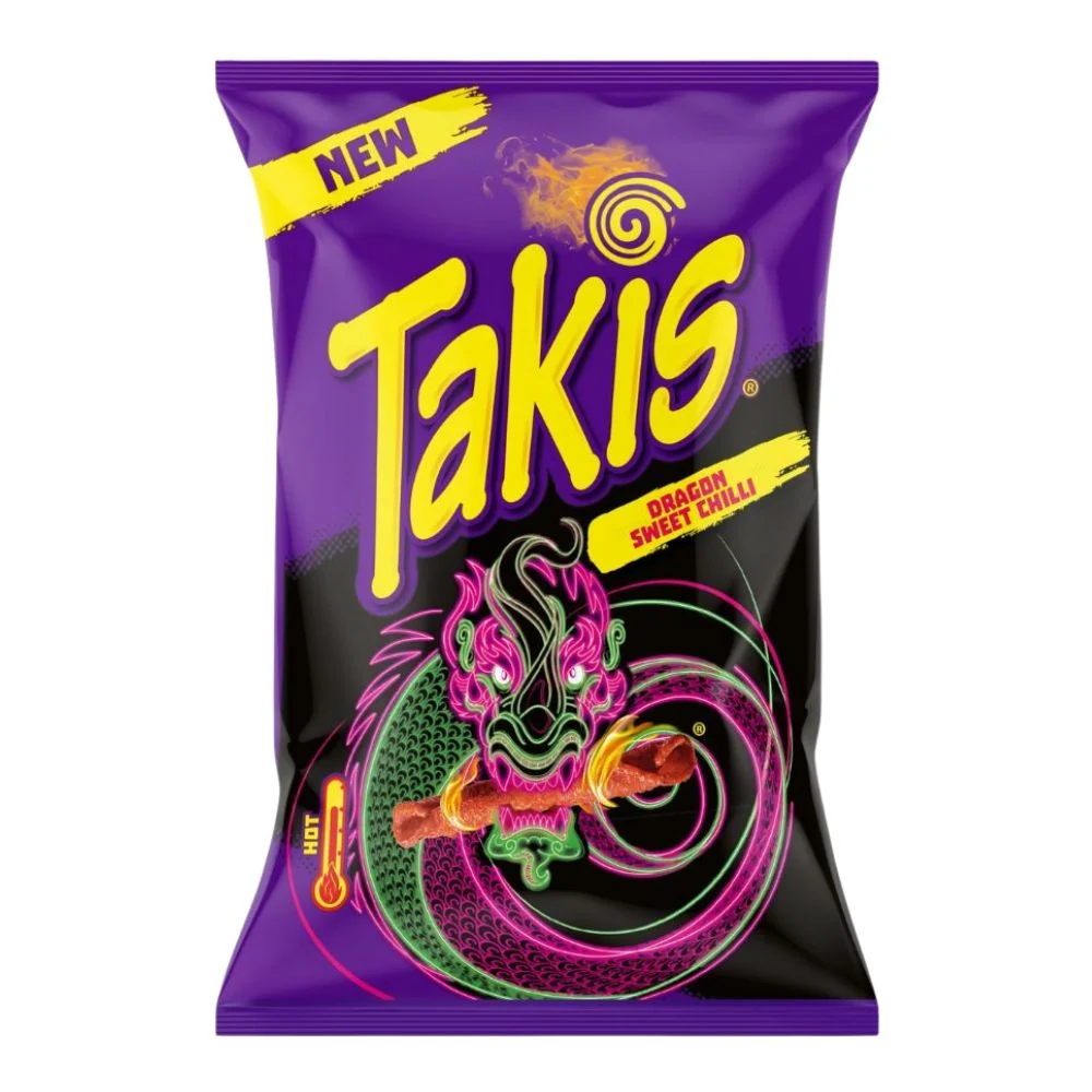 Takis Dragon Sweet Chili, kovrče tortilje s okusom slatkog čilija od 100g