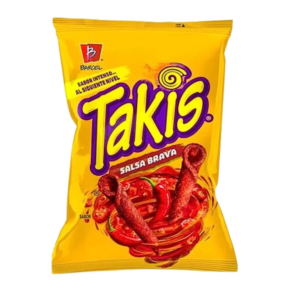 Takis Salsa Brava, začinjeni tortilla čips s okusom salsa brava od 65g