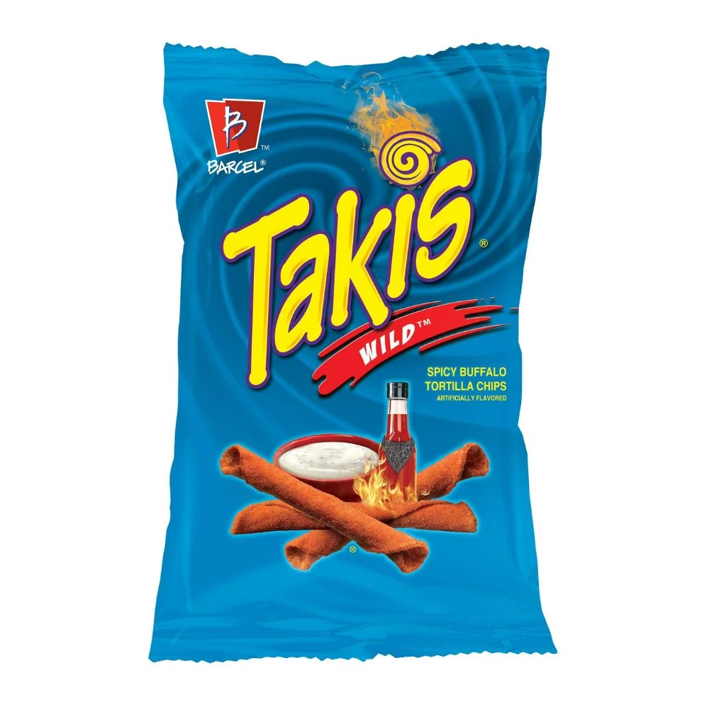 Takis Wild, čips s pikantnim buffalo umakom od 280,7g