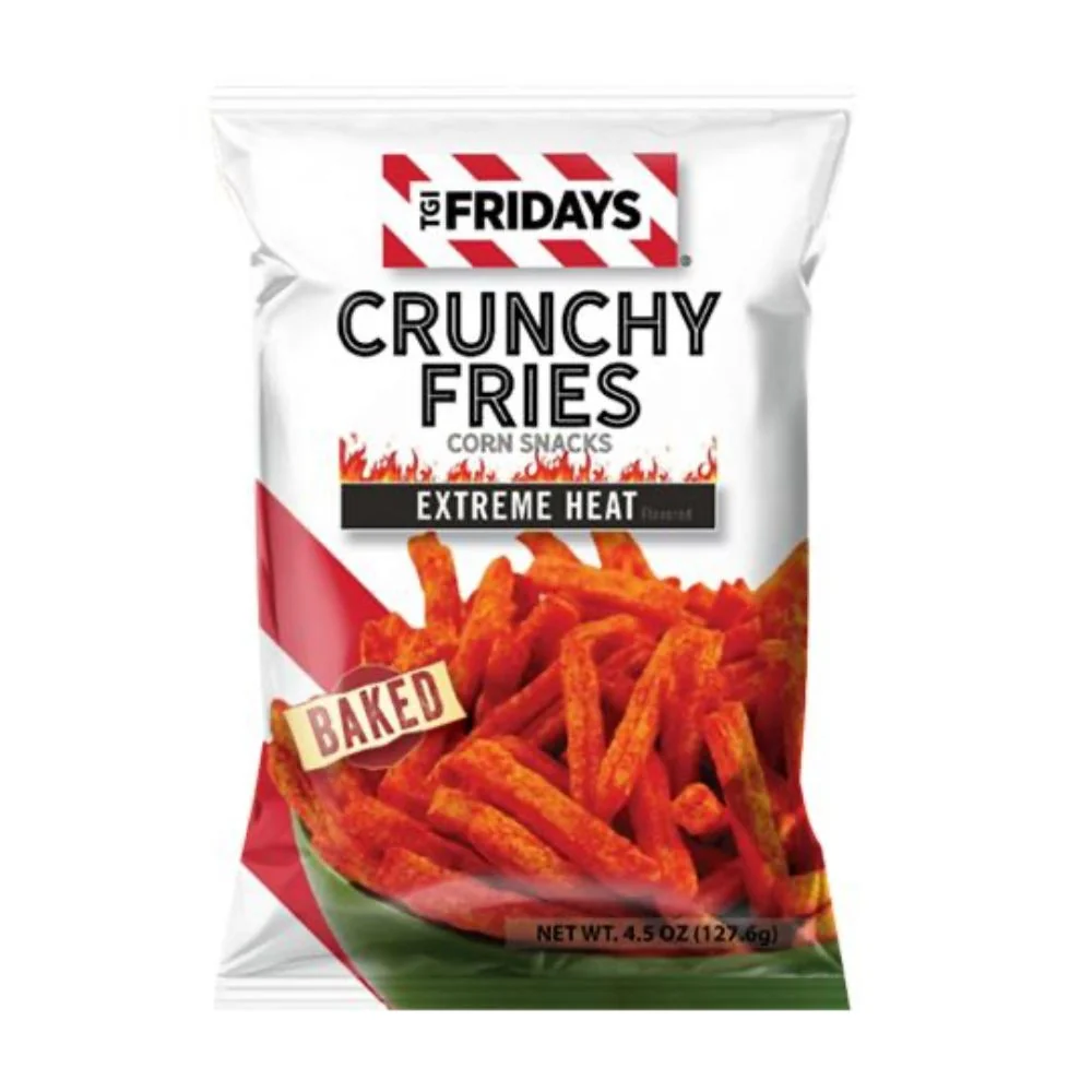 TGI Fridays Crunchy Fies Extreme Heat, ljuti sirni čips od 127,6g