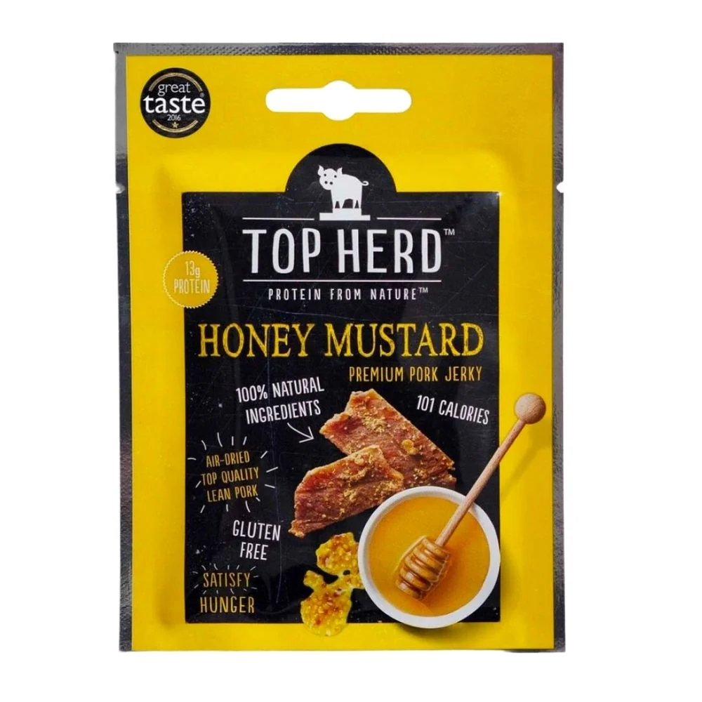 Top Herd Pork Honey Mustard, sušeno svinjsko meso s okusom meda i senfa od 35g