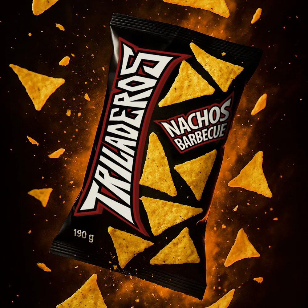Triladeros Nachos BBQ, nachos s roštilja od 190g