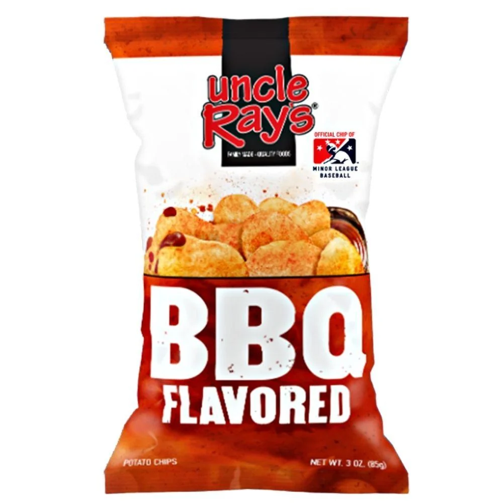 Uncle Ray's BBQ Flavored, barbecue čips od 127.5g