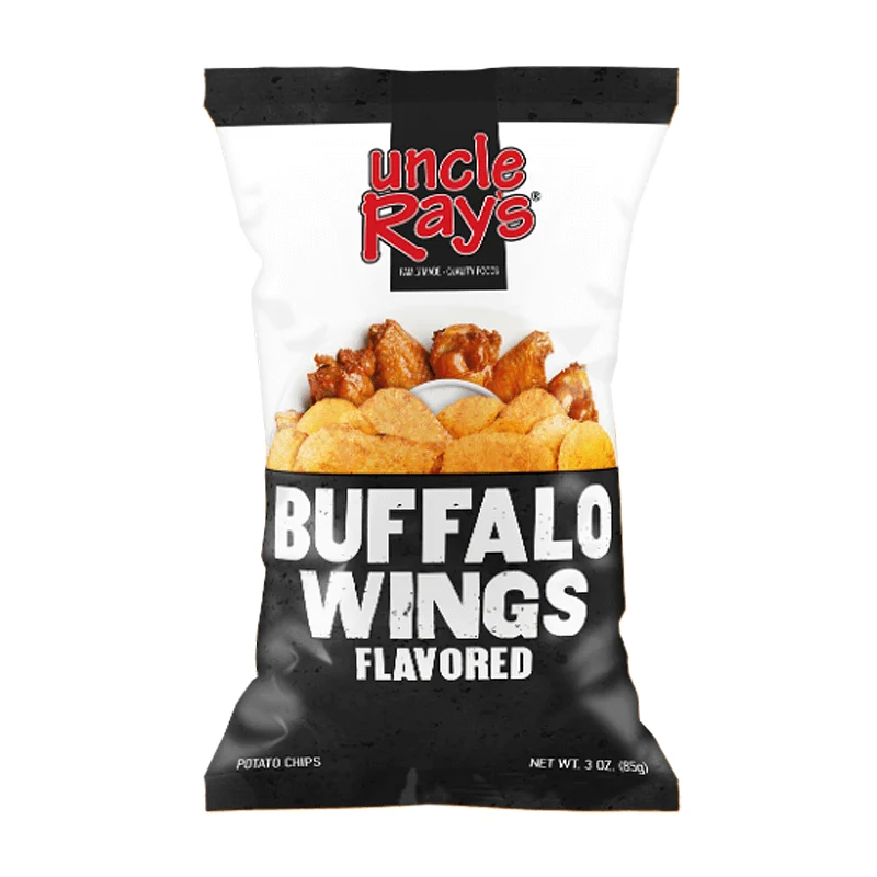 Uncle Ray's Buffalo Wings Flavored, čips s okusom bivoljih krila od 120g