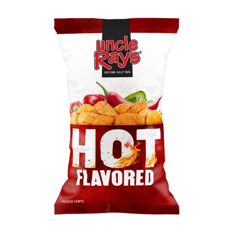 Uncle Ray's Hot Flavored, ljuti čips od 120g