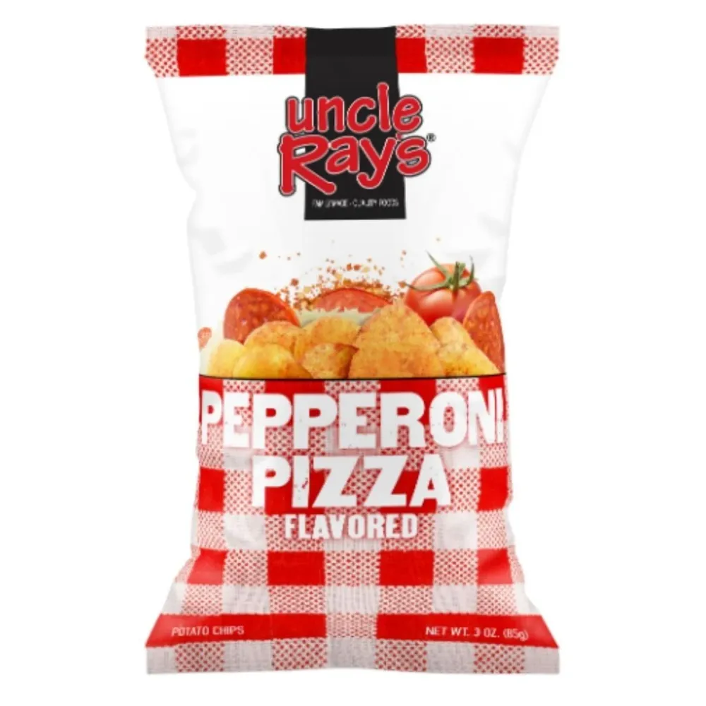 Uncle Ray's Pepperoni Pizza Flavored, čips s okusom pizze sa salamom od 120g