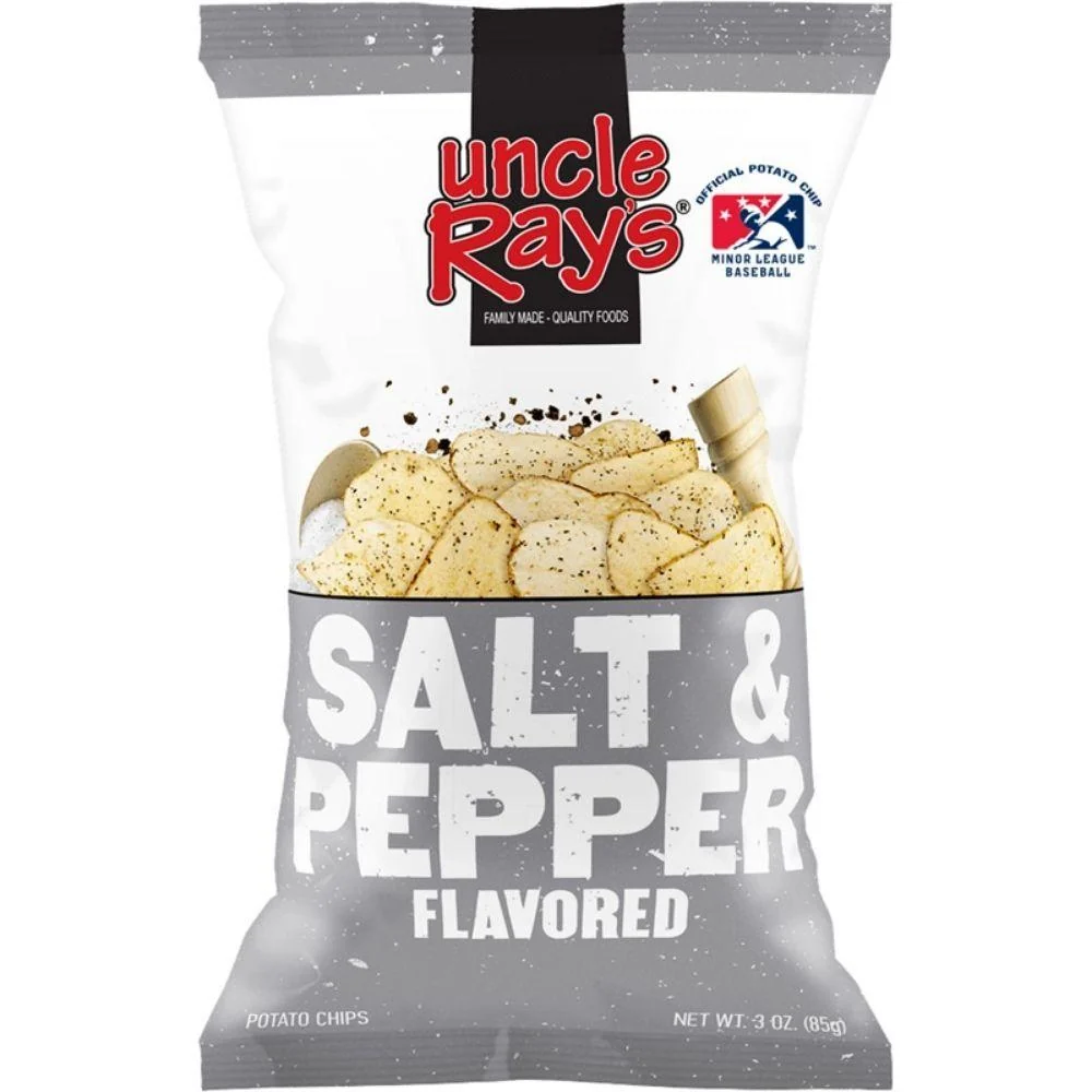 Uncle Ray's Salt and Pepper Flavored, čips sa soli i paprom od 120g