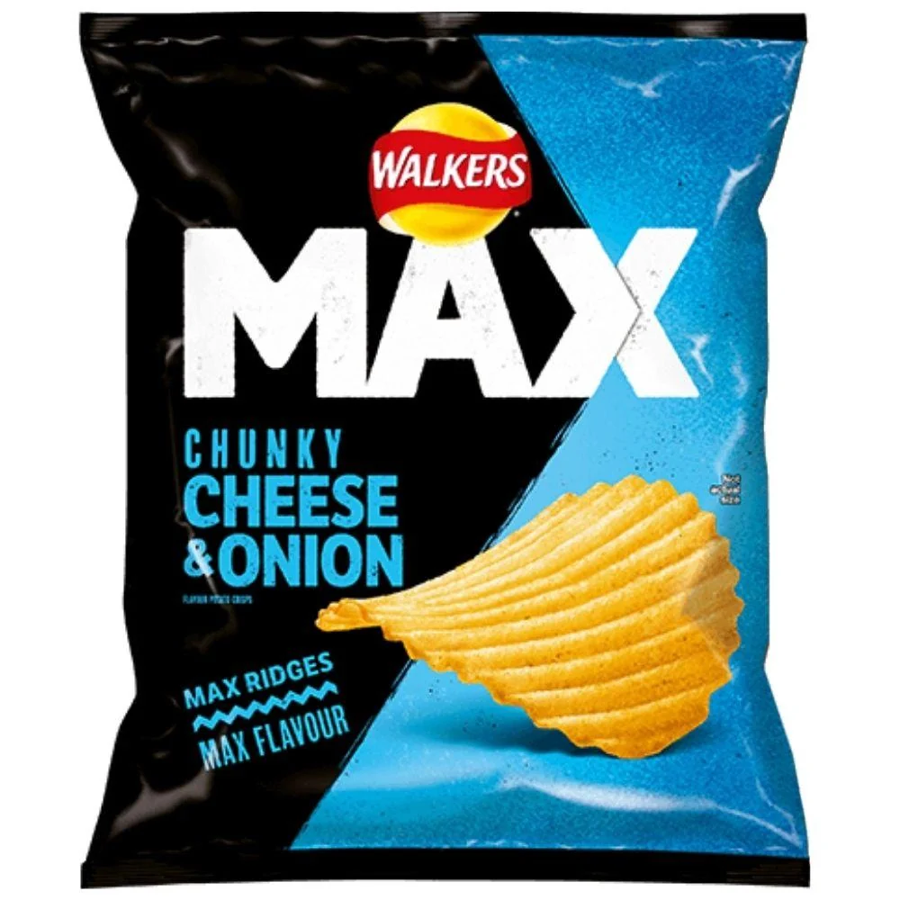 Walkers Cheese & Onion, čips od sira i luka od 50g