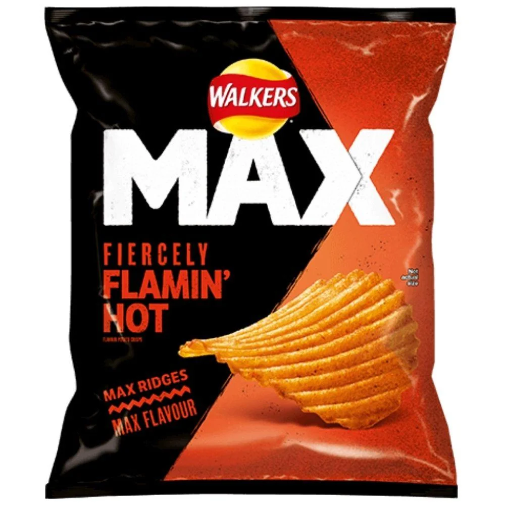 Walkers Max Flamin Hot, ljuti čips od 50g