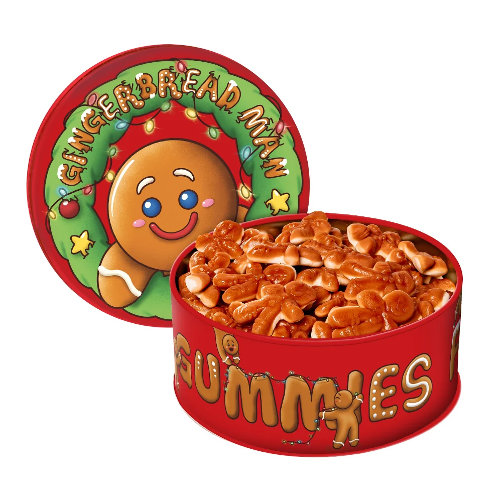 Wunnie Bucket Gingerbread Man, limenka gumenih bombona u obliku medenjaka od 700gr