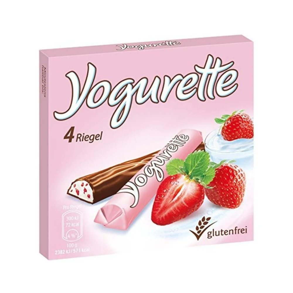 Yogurette, čokoladna pločica punjena jogurtom od jagoda od 50g