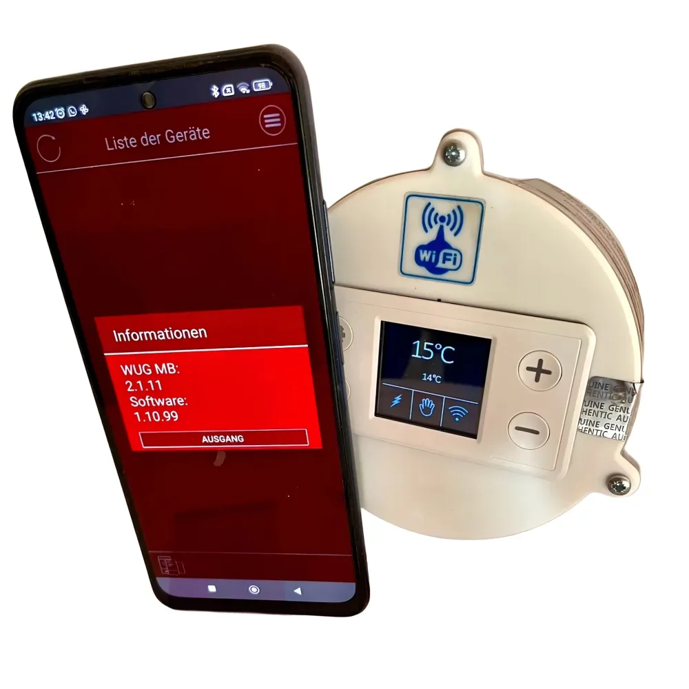 Grijać šipka 3 kW WLAN Gema GmbH električna grijać šipka 230V