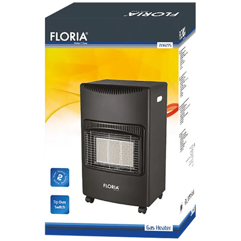 Floria Grijalica, plinska, sa regulatorom, 1 kg/h, 4200 W, crna - ZLN1275