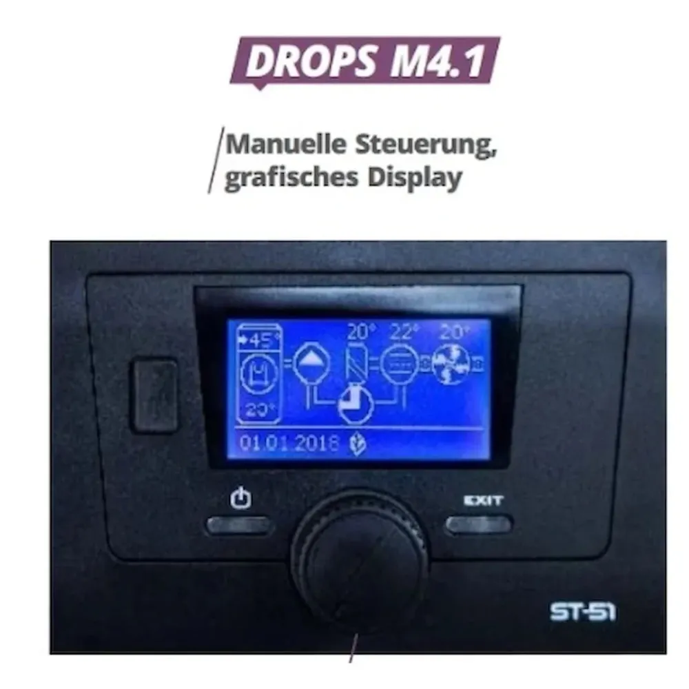 Toplinska pumpa za grijanje vode za piće DROPS M4.1M