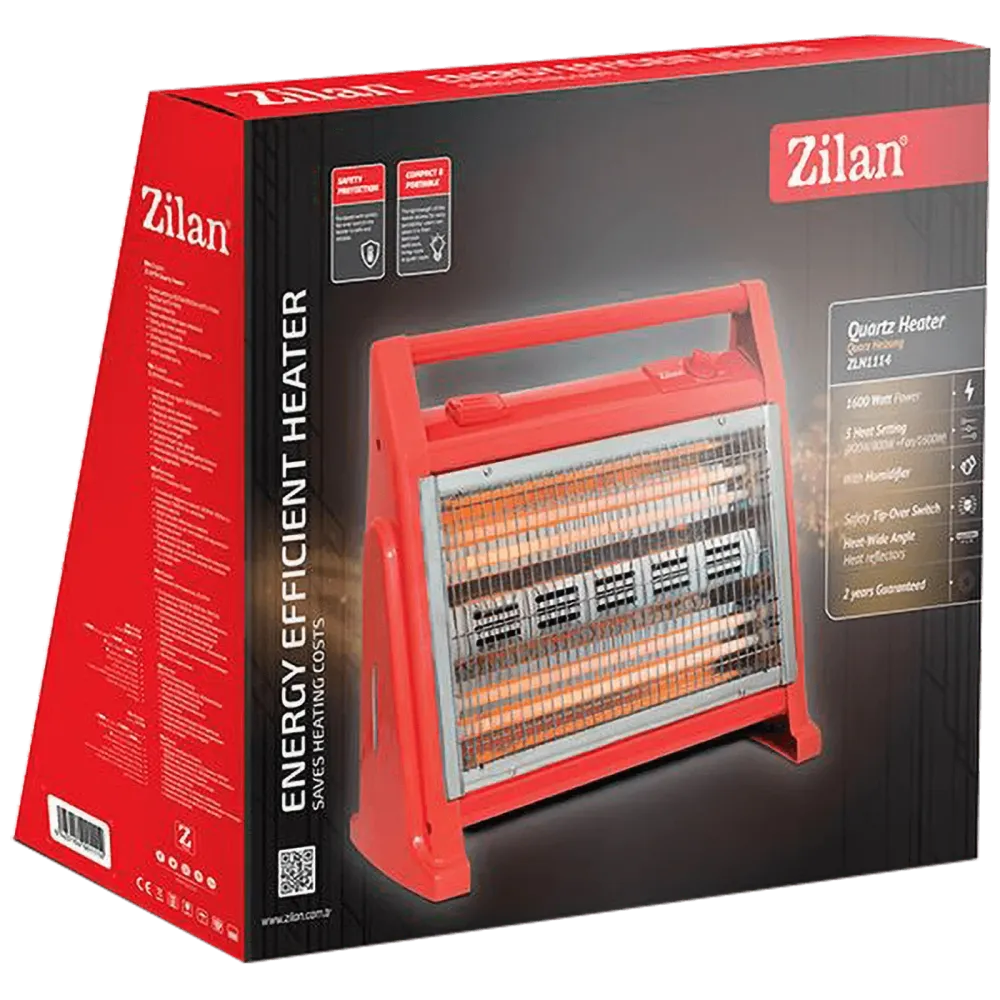 Zilan Grijalica sa halogenim ( kvarcnim ) grijačem, 1600 W - ZLN1114