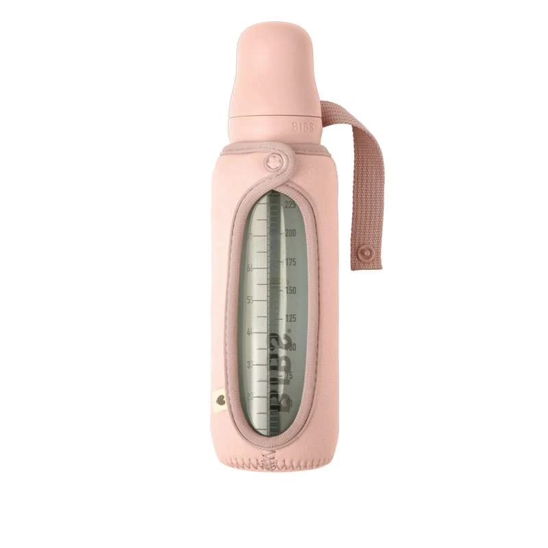 BIBS Boca - Navlaka za bočicu - Velika - 225 ml. - Blush