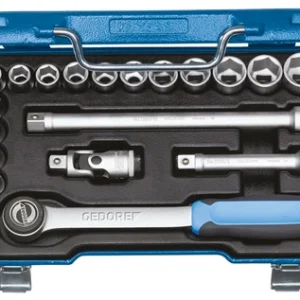 Steckschlüssel-Satz 1/2" 19-teilig 6-kant 8-24mm (GEDORE 19 JMU-3) (2682842)