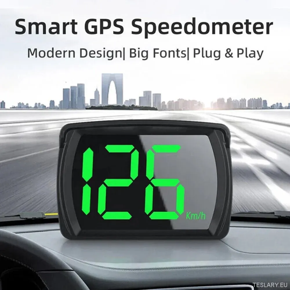 Univerzalni GPS brzinomjer s HD zaslonom za sva vozila