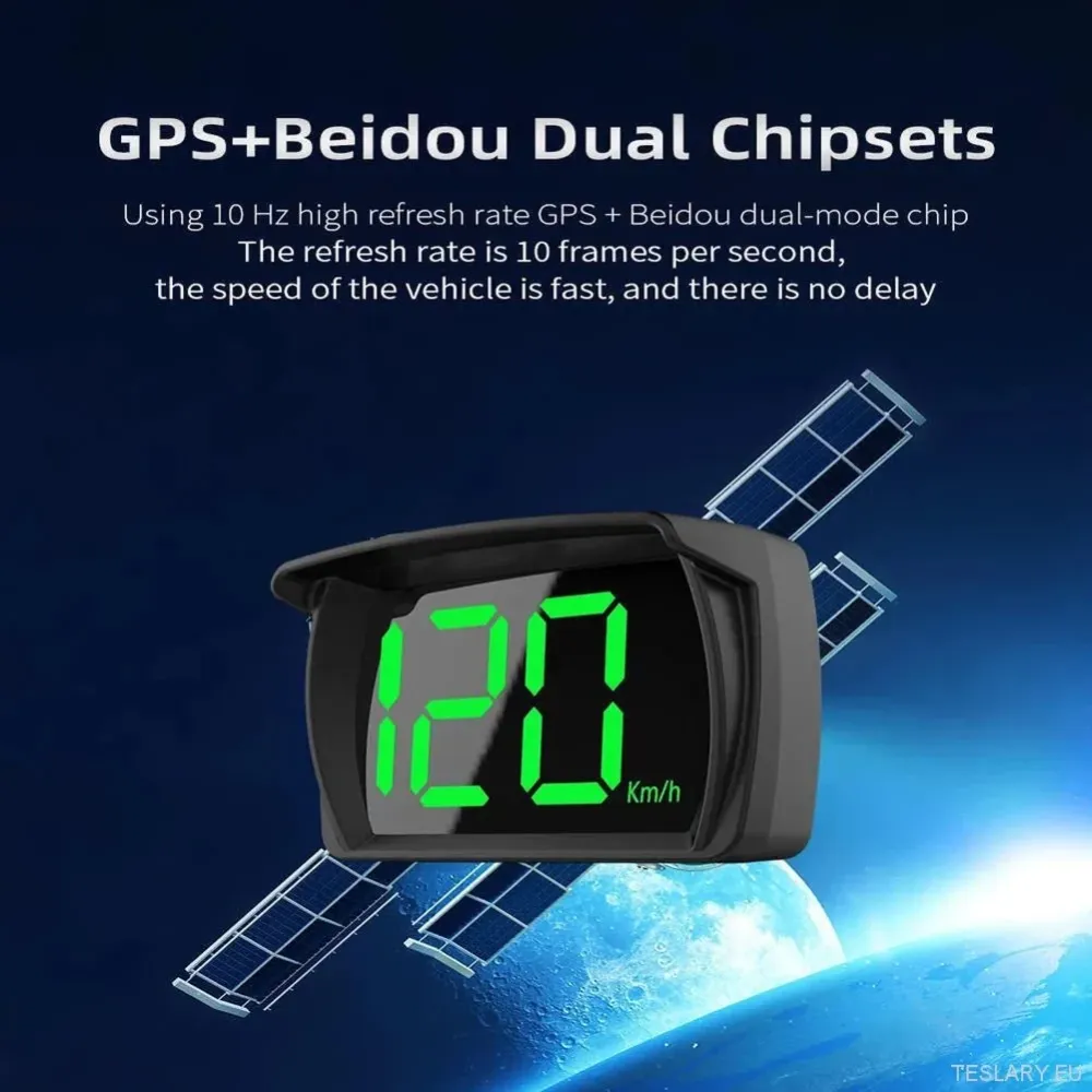 Univerzalni GPS brzinomjer s HD zaslonom za sva vozila