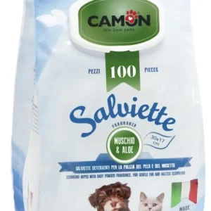 CAMON Higijenske maramice Aloe Vera s mirisom mošusa, 100kom, 30x17cm