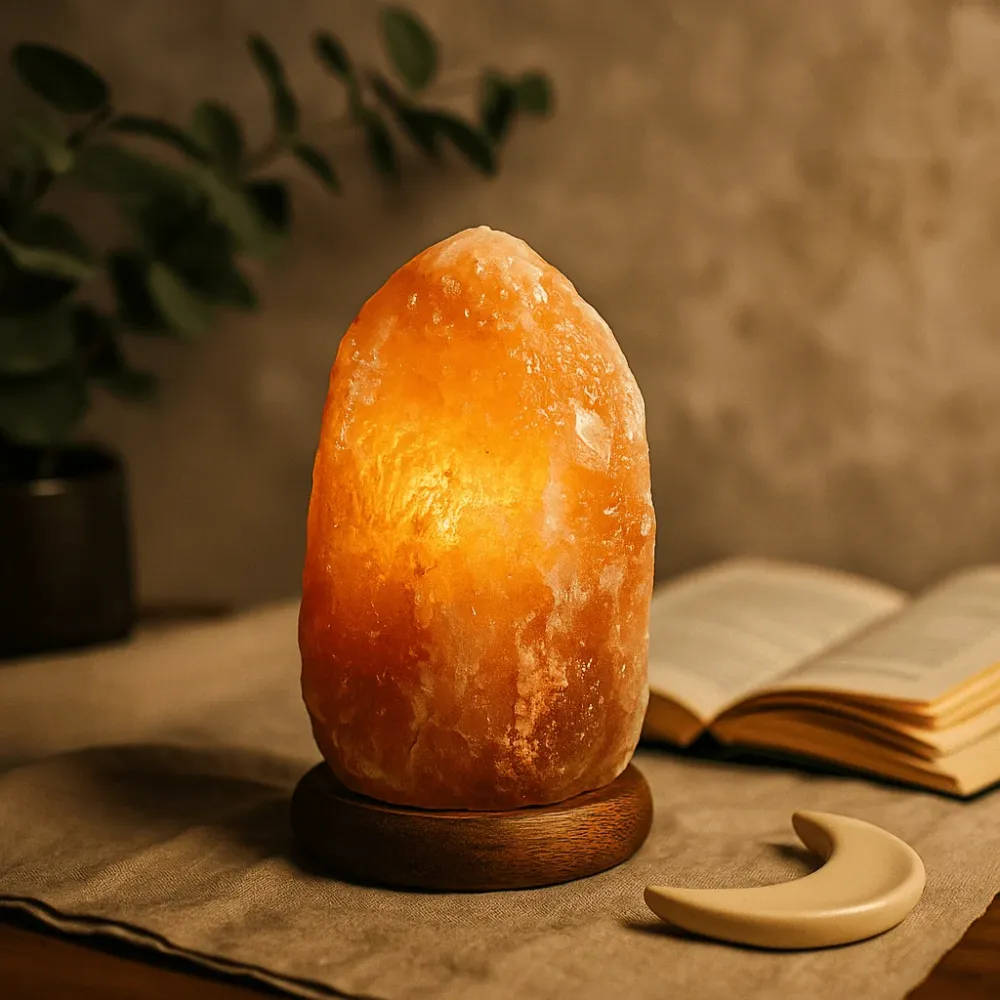 Himalajska solna lampa 2-3kg s žaruljom