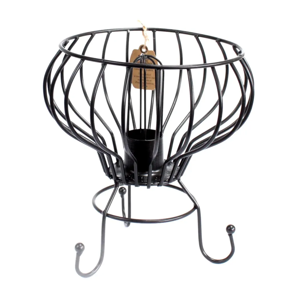 Himalajska solna lampa brazier s žaruljom i kabelom