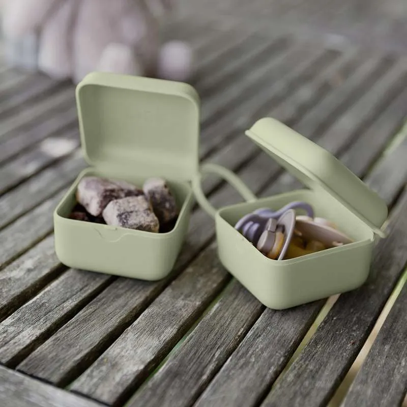 BIBS Accessories Pacifier Box - Sutteboks m. Plads til 3 Sutter - Cloud