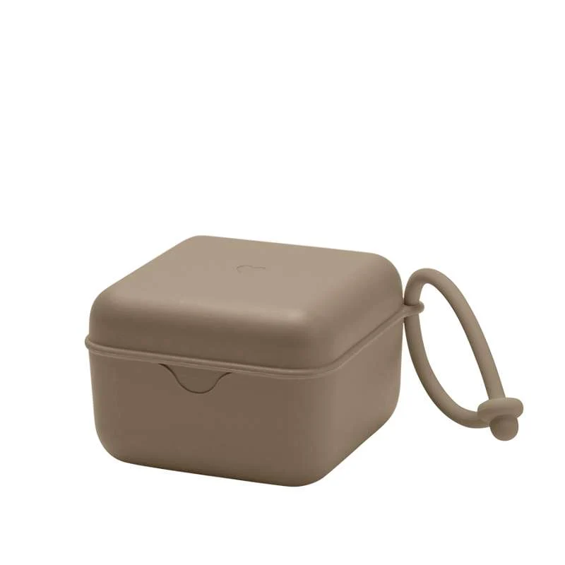 BIBS Accessories Pacifier Box - Sutteboks m. Plads til 3 Sutter - Bogat Oak