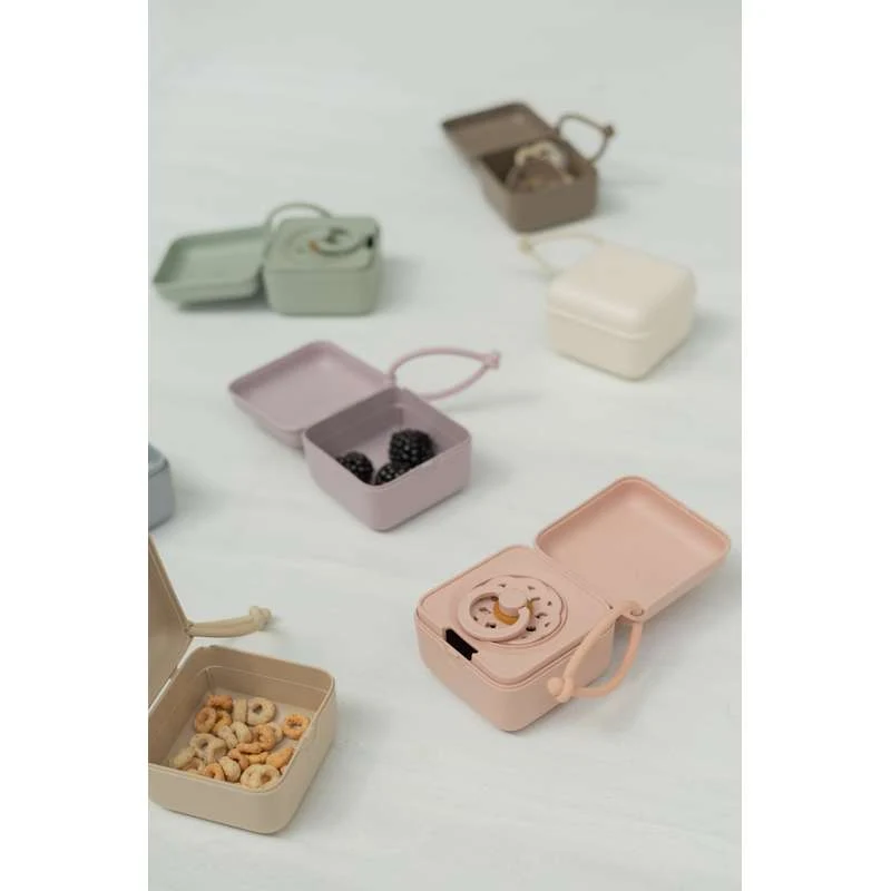 BIBS Accessories Pacifier Box - Sutteboks m. Plads til 3 Sutter - Blossom