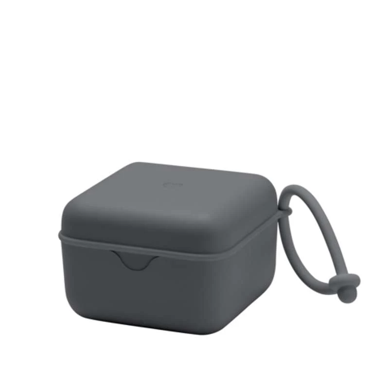 BIBS Accessories Pacifier Box - Sutteboks m. Plads til 3 Sutter - Iron