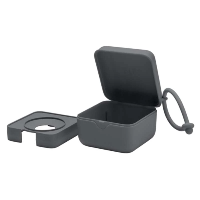 BIBS Accessories Pacifier Box - Sutteboks m. Plads til 3 Sutter - Iron