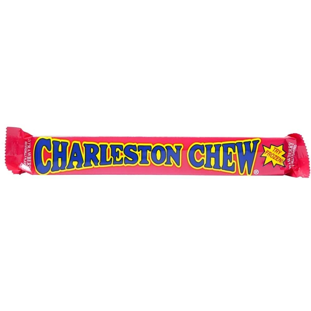 Charleston Chew Strawberry, nugat od jagode prekriven čokoladom u maxi formatu