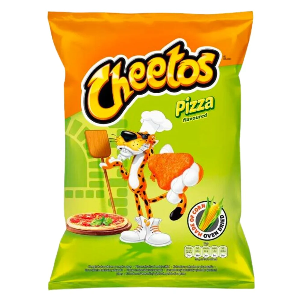 Cheetos Pizzerini Big Bag, čips s okusom pizze u maxi pakiranju od 85g