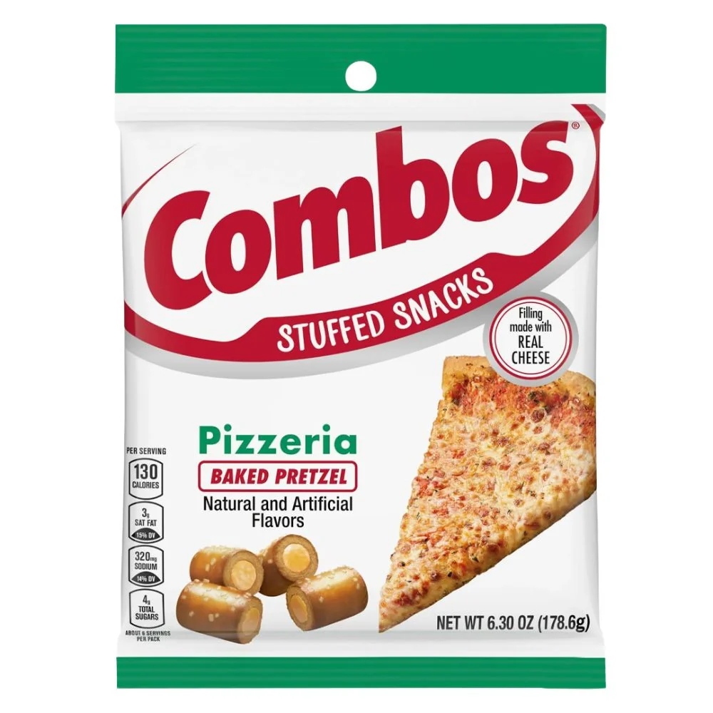 Combos Pizzeria Pretzel Big Pack, pereci s okusom pizze u maxi formatu
