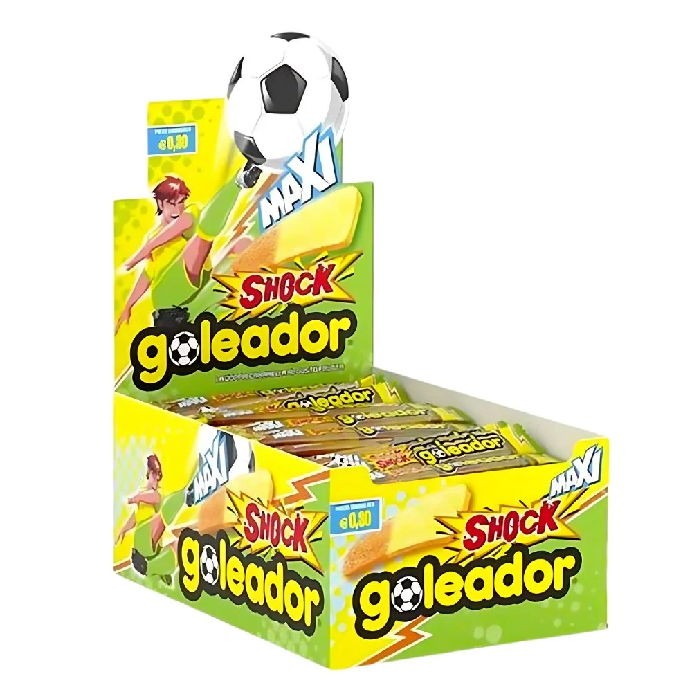 Goleador Maxi Shock, gumeni bomboni s voćnim okusom od 11g (Paket od 130)