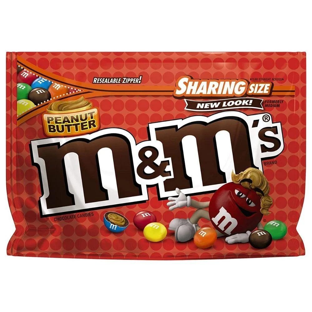 M&M's Peanut Butter Big Bag, m&m's s maslacem od kikirikija od 272,2g