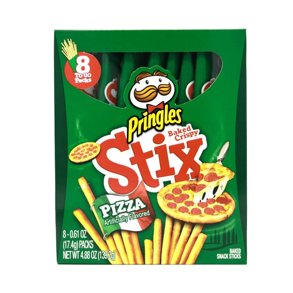 Pringles Baked Crispy Stix Pizza, grissini s okusom pizze u maxi formatu