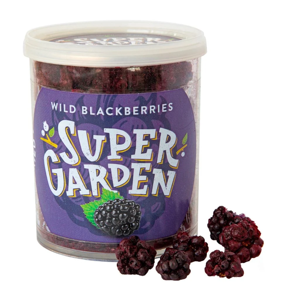 Super Garden Wild Blackberries Freeze-Dried, više liofilizirane od 33g