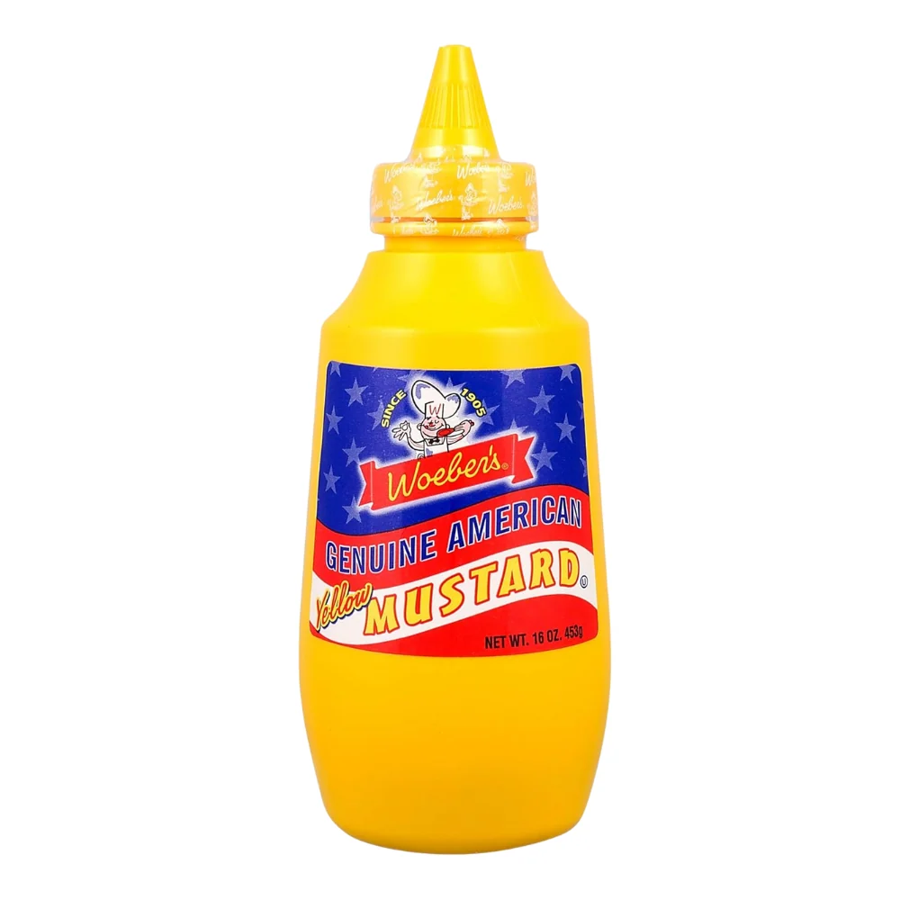 Woeber's Yellow Mustard, žuta senfa od 255g