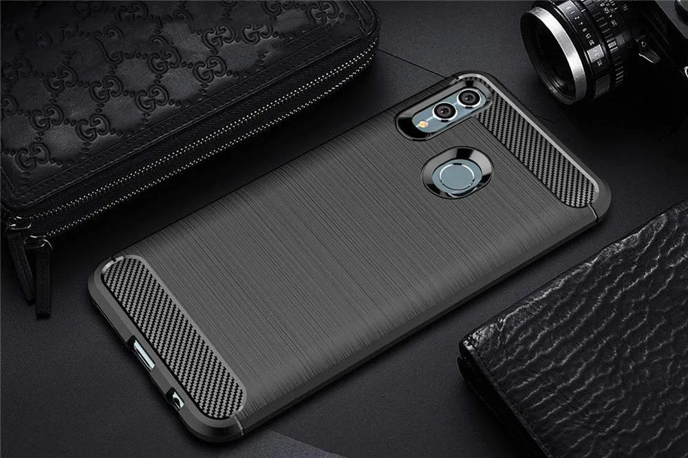 Carbon case fleksibilna maskica za Huawei P Smart Plus 2019 / Honor 10 Lite