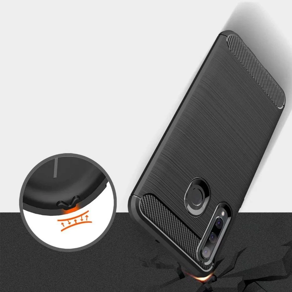 Carbon Case Fleksibilna futrola za Honor 20 Lite
