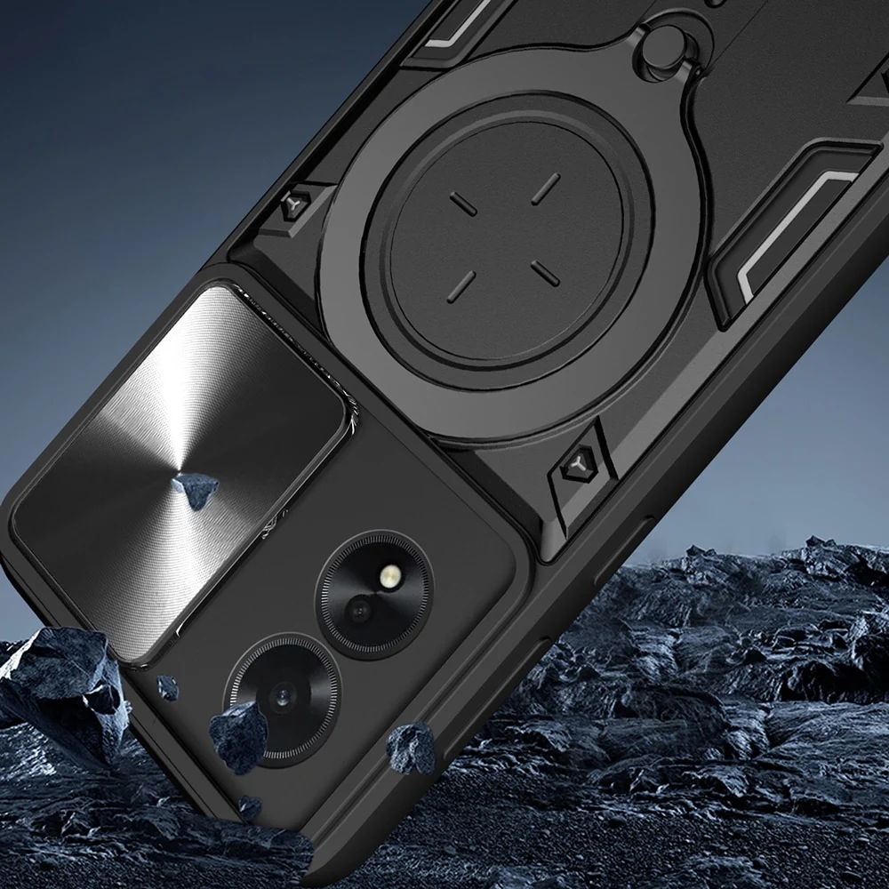 Techsuit CamGuard Pro zaštitna maska za Honor 200 Lite - crna