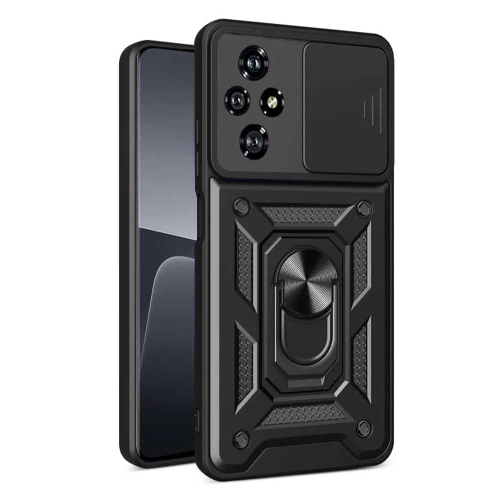 Techsuit – serija CamShield zaštitna maskica za Honor 200 – crna