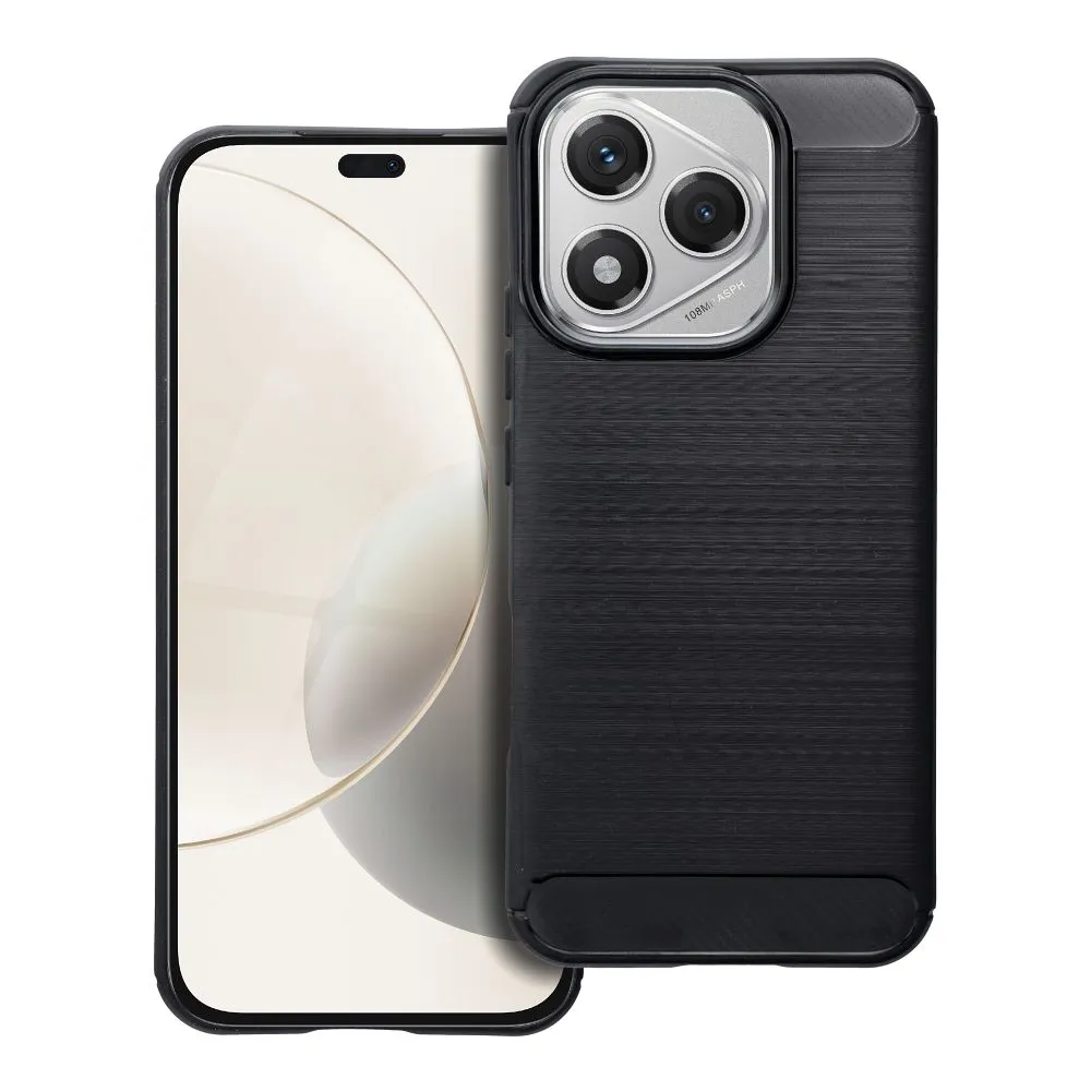CARBON CASE maska za HONOR 400 Lite crna