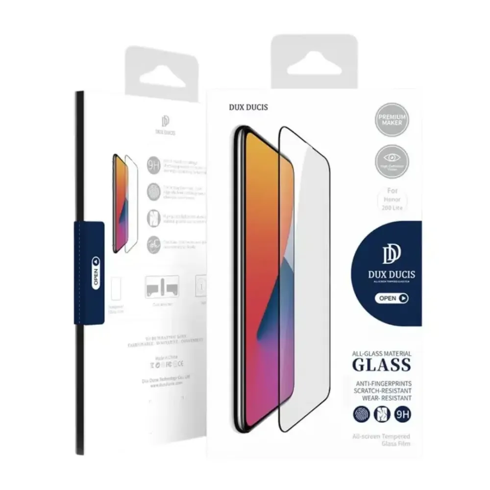 Dux Ducis - kaljeno staklo za Honor 200 Lite/ 400 Lite - crno
