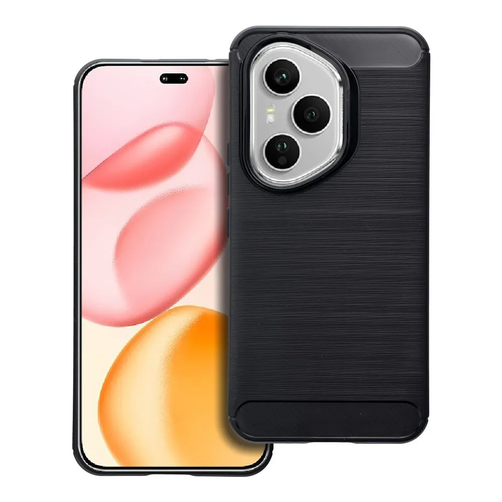 CARBON CASE maska za HONOR 400 Pro crna