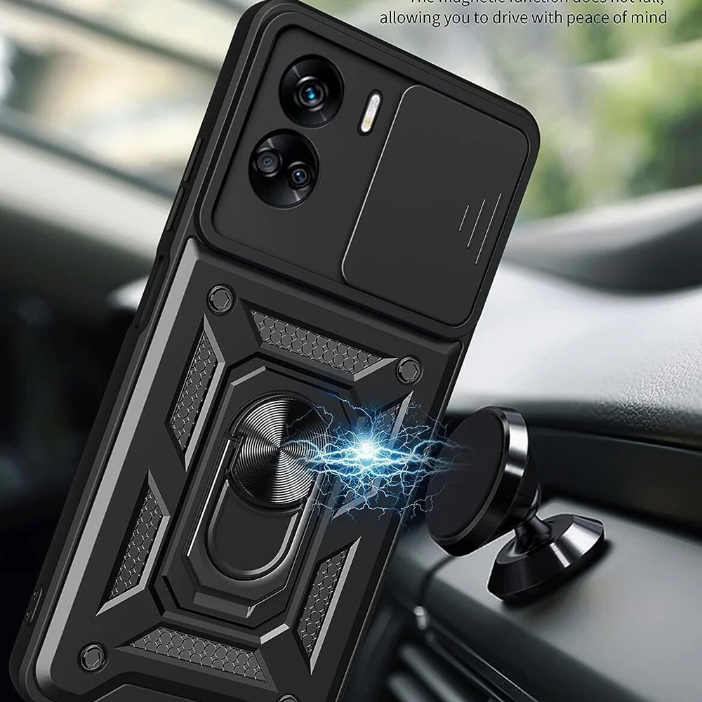 Techsuit – serija CamShield zaštitna maskica za Honor 90 Lite - crna